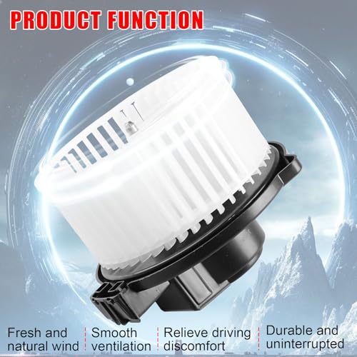 Image of Heater Blower Motor Fan Fits for 2014-2017 Subaru Forester | 2012-2016 Subaru Impreza, 2013-2015 Subaru XV Crosstrek Replace 700290 75081 72223-FJ001