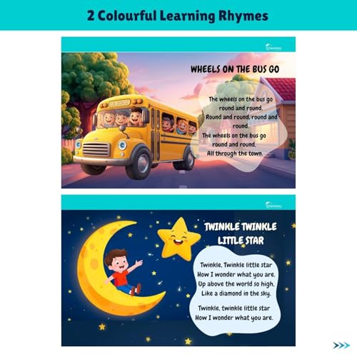 Image of Tiny Scholars Toddler Busy Binder 2-3 Years | Busy Binder Book for Toddlers 1-3, 3-4 | Preschool Busy Book & Reusable Sticker Book with 12 Learning Activities