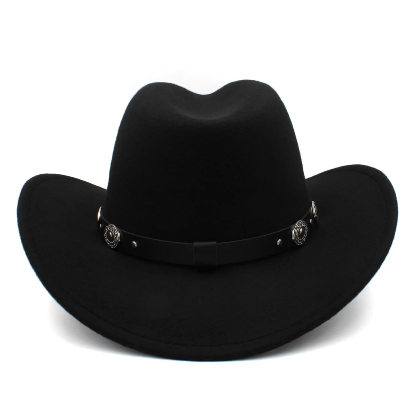 Cappello Cowboy Cappelli da Cowboy Uomo e Donna, a Tesa Larga, Panama, Fedora, Trilby, Jazz, Sombrero, Viaggi Feste