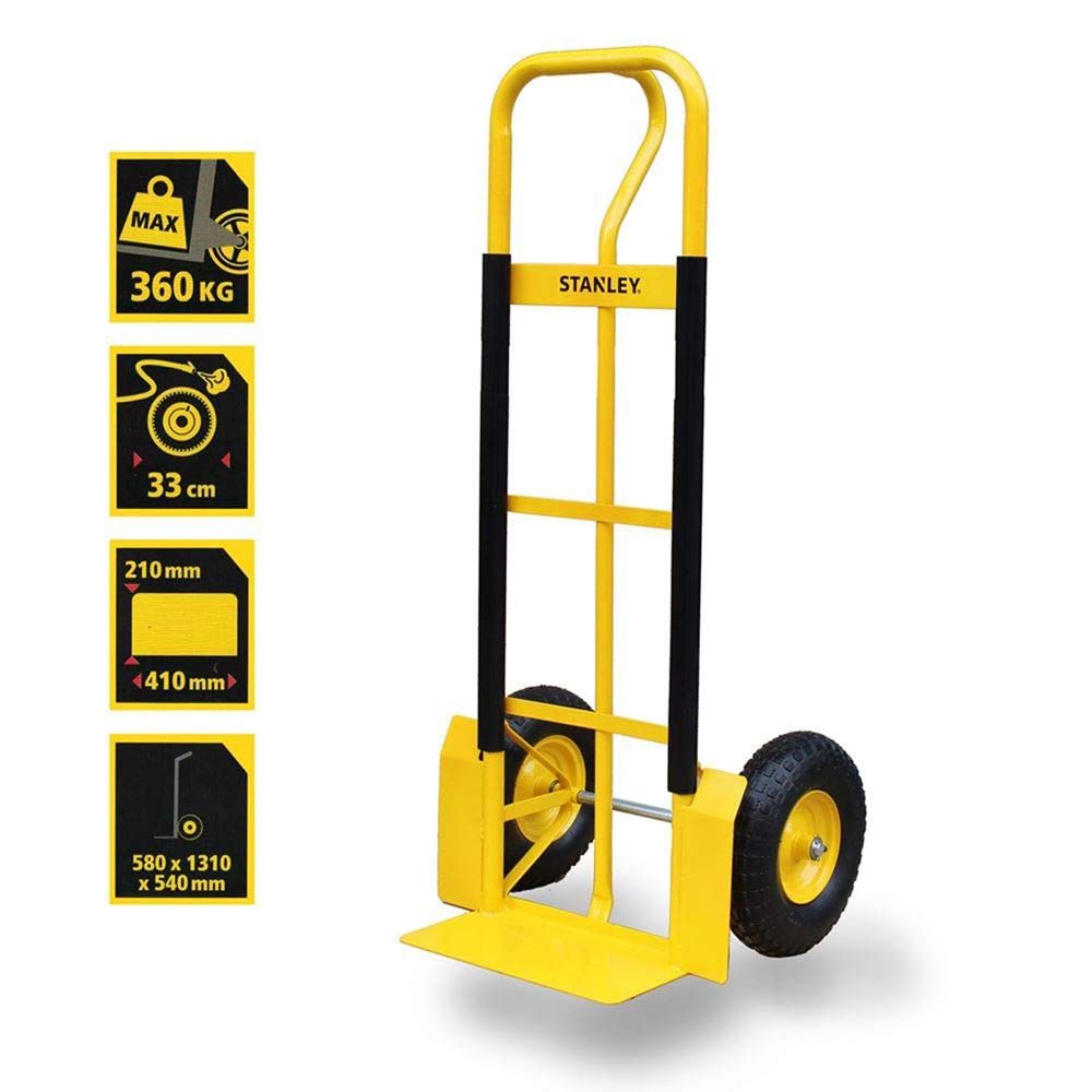 Stanley SXWTD-HT539 Diable solide Acier, Jaune