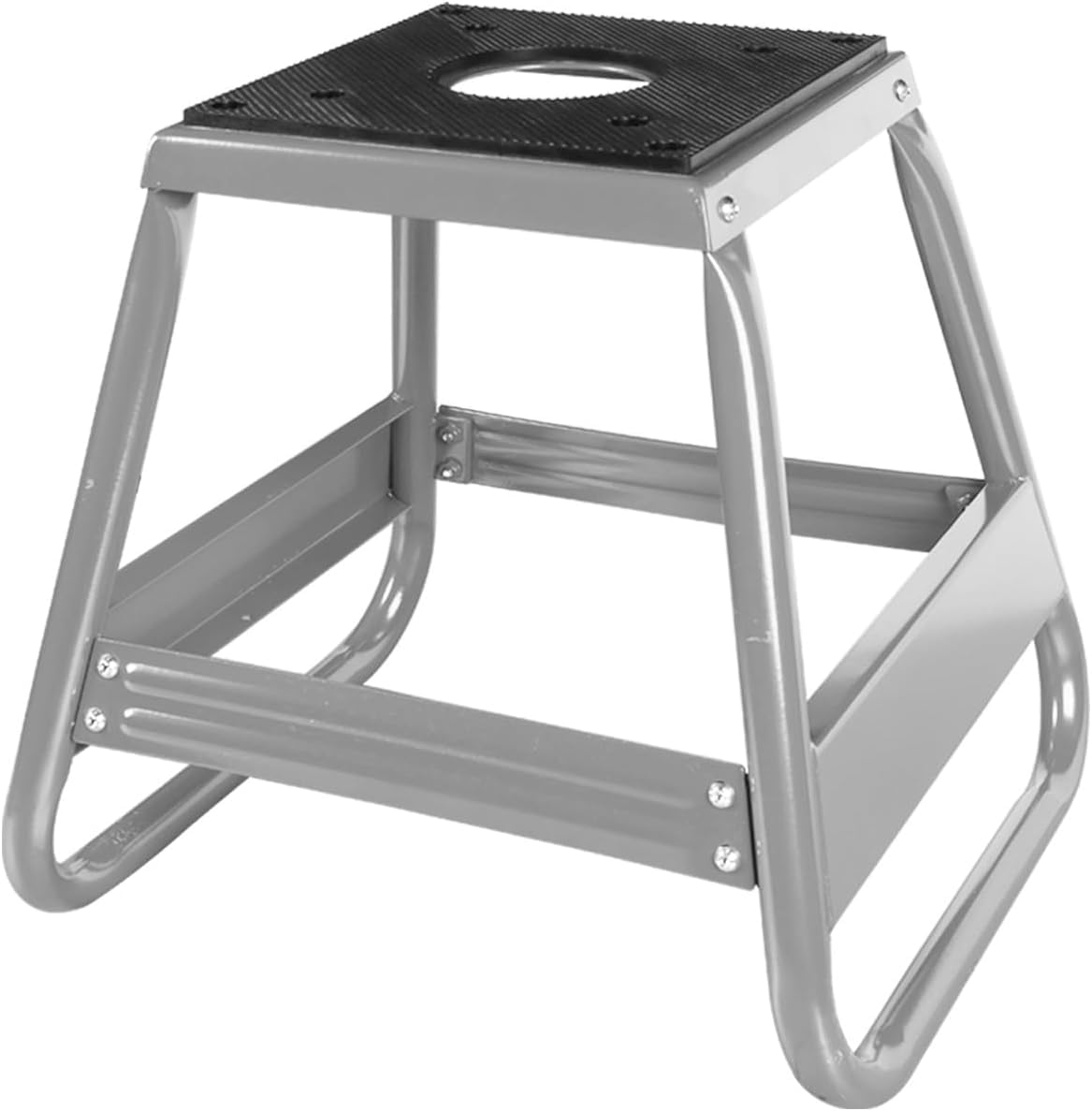 Big RED Dirt Bike Stand, 1000lb Capacity, Universal Detachable Maintenance Motorcycle Lift for Kawasaki, Honda, Yamaha, Silver