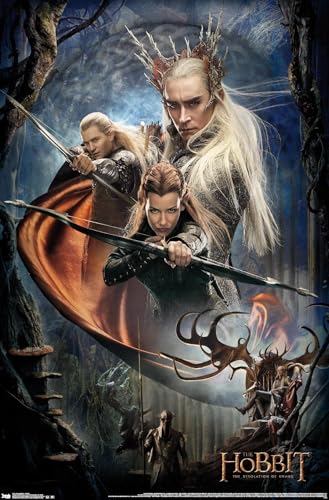 Trends International The Hobbit: The Desolation of Smaug Group   Póster de pared