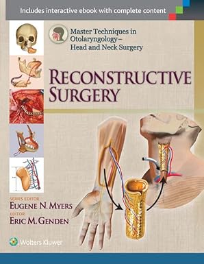 Master Techniques In Otolaryngology - Head And Neck Surgery: Reconstructive Surgery (Hb 2014)