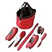 Tough 1 Great Grip Grooming Package (8-Piece), Red