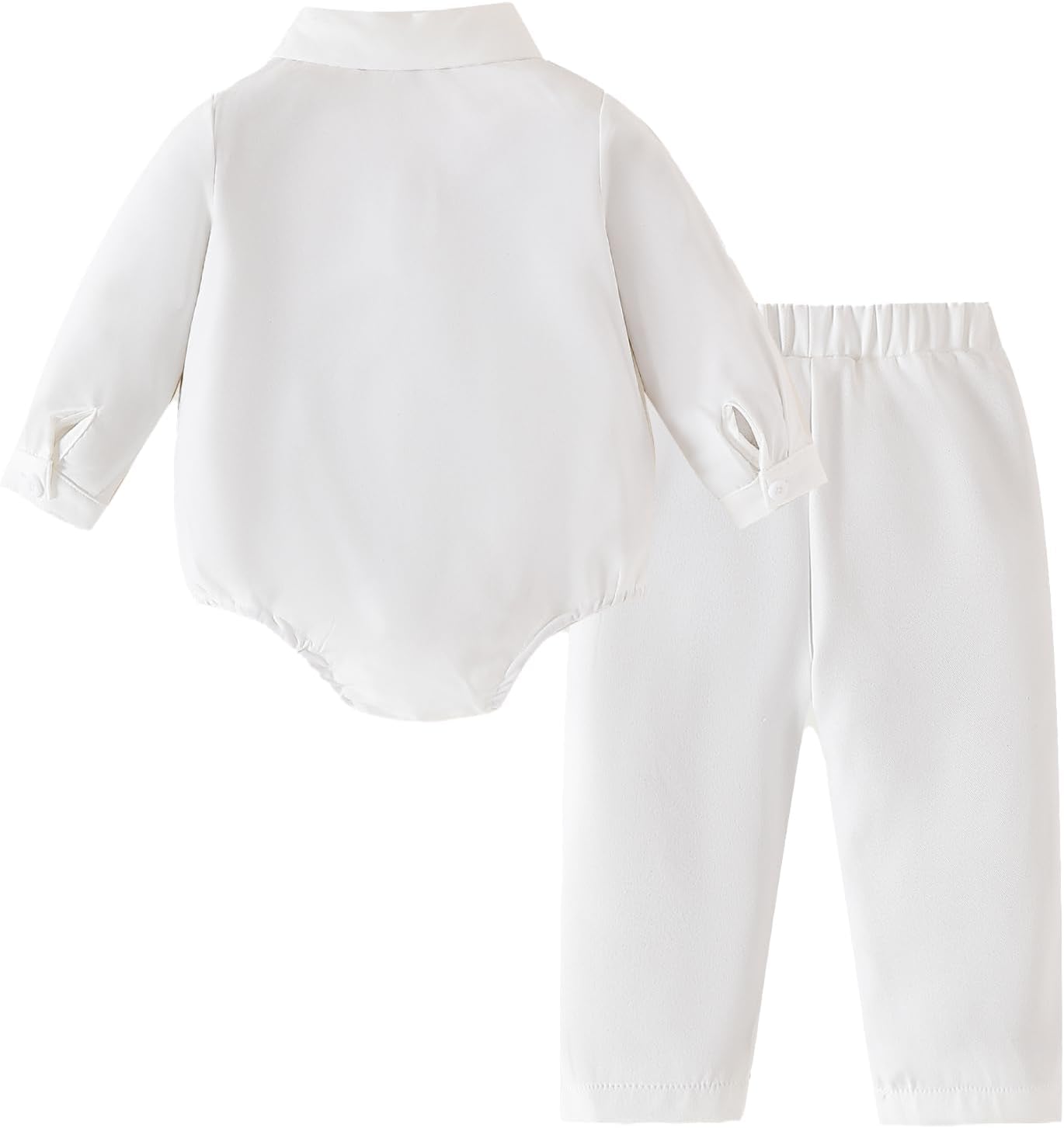 Chichoo Baby Boy Clothes Suits Infant Gentleman Wedding Outfit Newborn Formal Collared Dress Tuxedo Baby Suit Set