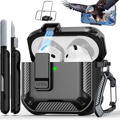 Image of RFUNGUANGO for AirPods 4th Generation Case Black