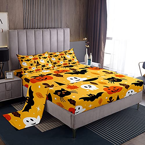 Best Halloween Queen Bed Sheets 2021