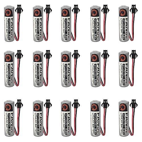 QULONG (15����) ER14505H 3.6V 2700mAh ��[�d�����`�E���d�r�iER14505 LS14500�d�r�p�A���F�v���O�t���j