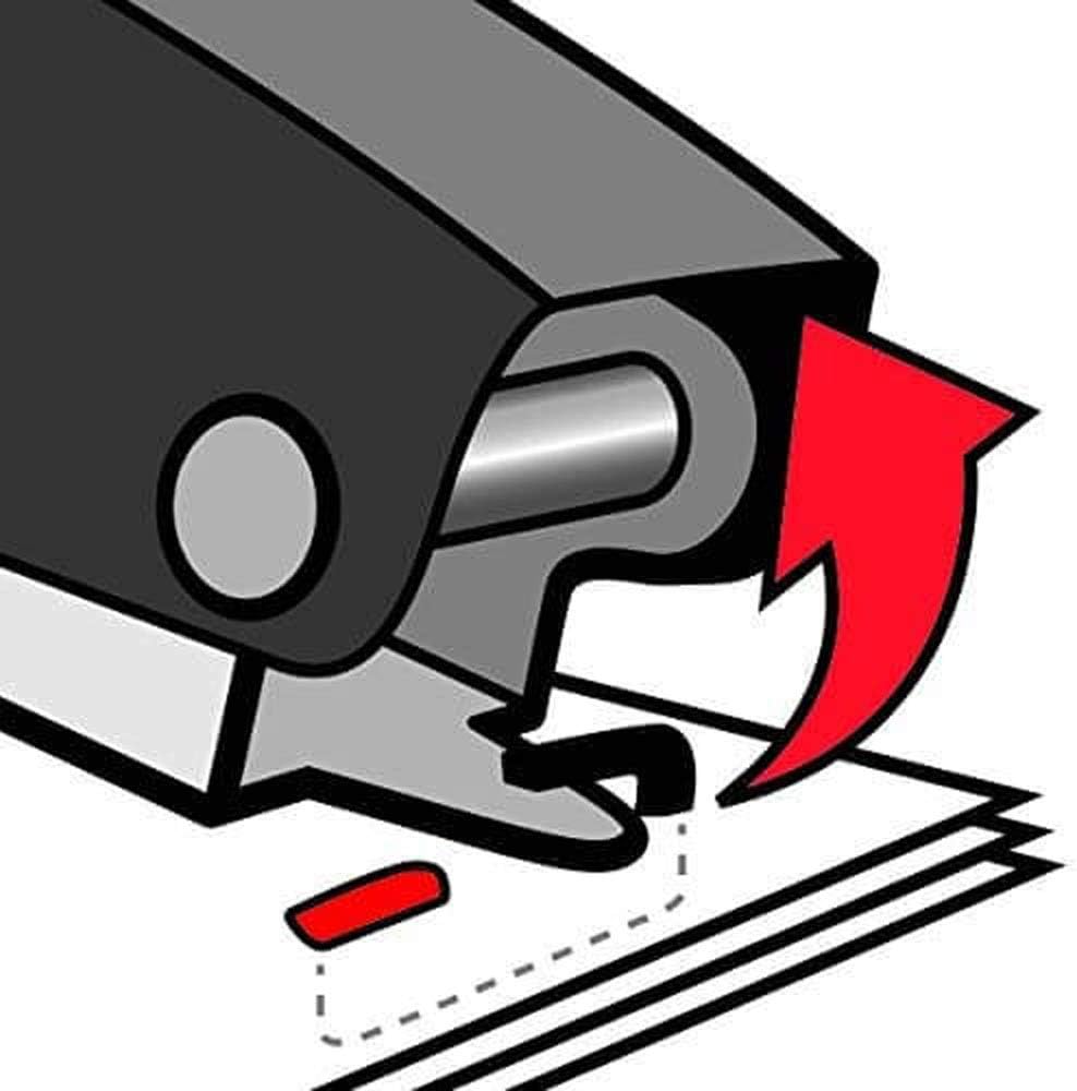 Maped M352411 Essentials Mini Metal Mini Stapler – 15 Pages, Black