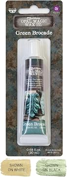 Prima Marketing 655350964245 Art Alchemy-Opal Magic Wax-Green Brocade