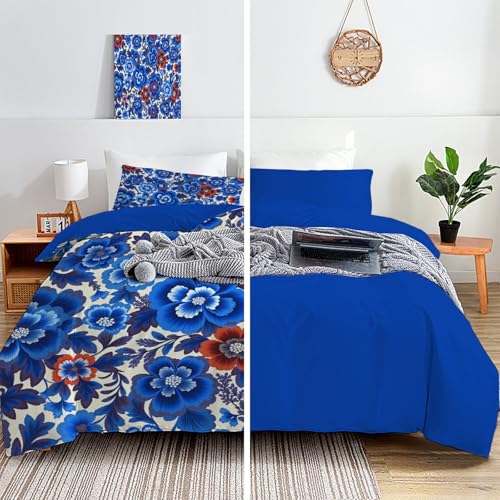 Housse de couette super douce 4 saisons lit double grand confort - 6