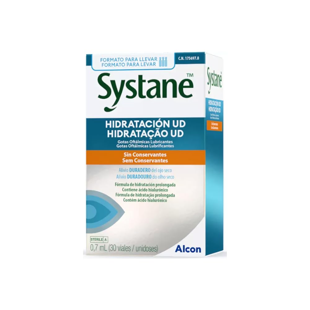Systane Hidratación UD Monodosis 30x0.7ml Gotas Oculares - Alivio Ocular Alergia - Alcon