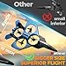 BEZGAR RC Plane丨F-22 Raptor Mini Airplane, Remote Control Jet Plane Stunt Drone, Ready to Fly Fighter for Adults & Kids Toy with Light Gift for Beginner