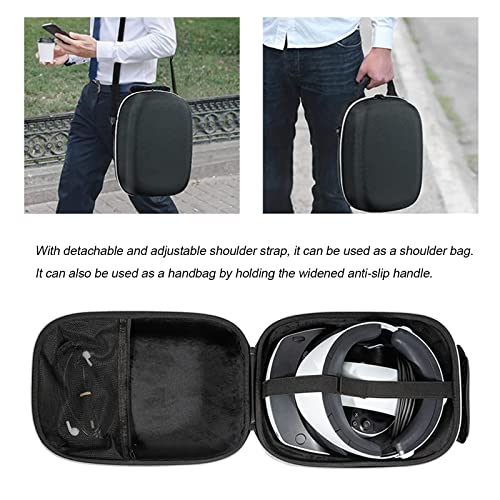 Carkio Hard Carrying Case Compatible With Psvr2 Gaming Headset And Touch Controllers Accessories,Waterproof Portable Protection Case With Shoulder Strap Suitable For Travel And Home Storage #TOP3