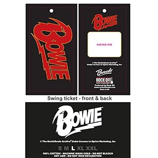 David Bowie T- Shirt Homme - Les Beatles, Paul McCartney, John Lennon, RIngo Starr, George Harrison David Bowie T- Shirt Homme – Image 4