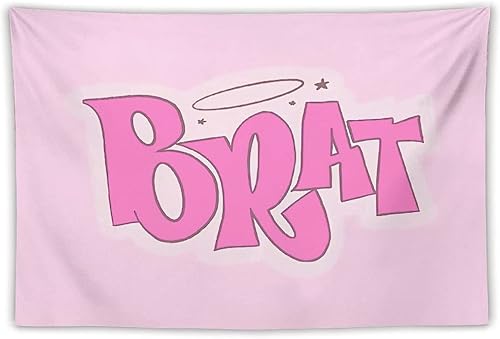 Miniatura 2 de GOEN Tapiz de Brat de 40 x 60 pulgadas, tapiz estético para colgar en la pared, tapiz decorativo para fiesta, bandera, arte de pared, decoración del