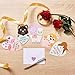 Animal Valentines Set - 36-Pack Multicolor Heart-Shaped 3.25 x 4.5 In with Envelopes - 6 Assorted Animal Designs & 9 Heart Sticker Sheets for School Valentines Exchange