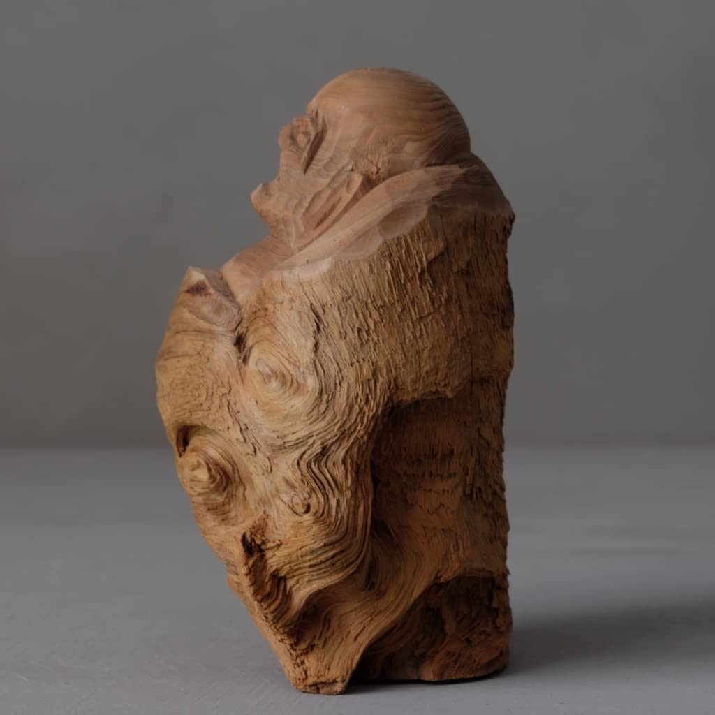 【美品】だるま　達磨　彫刻　天然木　置物　インテリア　工芸品　美術品　A1120 Amazon.co.jp: 01802 木彫 達磨大使/彫刻 だるま 流木 オブジェ 置物