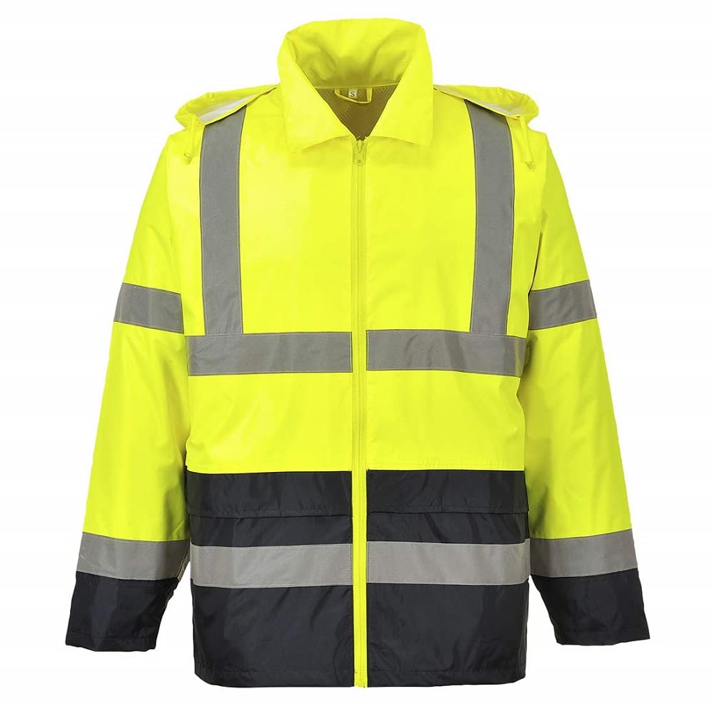 Portwest H440 męska lekka wodoodporna kurtka przeciwdeszczowa Hi-Vis