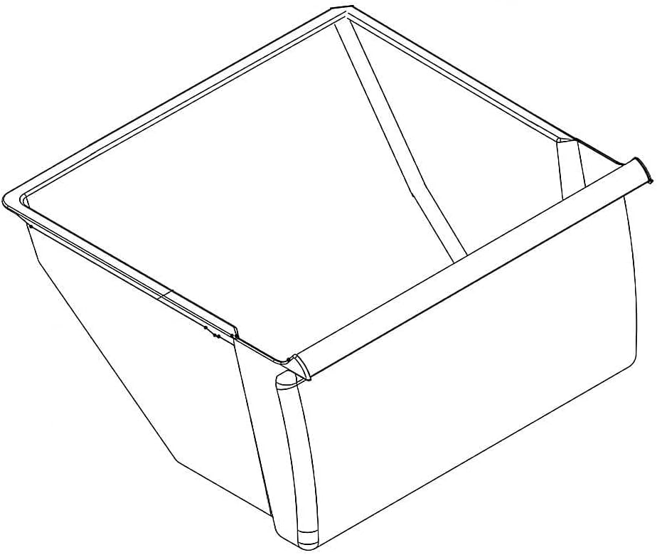 Whirlpool W11203927 Refrigerator Meat Pan Genuine OEM
