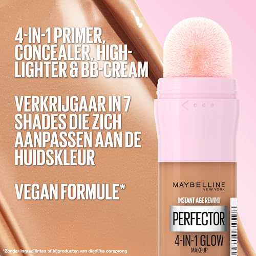 Maybelline-New-York-4-in-1-Make-Up-mit-Concealer-BB-Cream-Highlighter-und-Primer-fuer-einen-perfekten-Teint-Foundation-mit-leichter-Deckkraft-Instant-Perfector-Glow-Nr-01-Light-20-ml - sparfuchs24.io – Top Angebote, Tests & Preisvergleiche