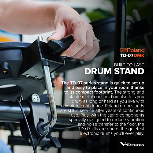 Kit électronique V-Drums TD-07DMK Roland – Un kit tout en peaux Mesh double couche, doté d’une expressivité et d’une… - Les Beatles, Paul McCartney, John Lennon, RIngo Starr, George Harrison Kit électronique V-Drums TD-07DMK Roland – Un kit tout en peaux Mesh double couche, doté d'une expressivité et d'une… – Image 6