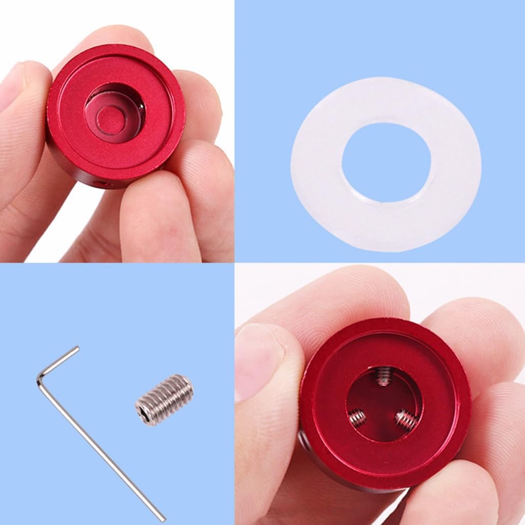 Aluminum Guitar Pedal Footswitch Toppers Guitar Pedal Button Caps Pedal Nail Caps Protection Cap ?