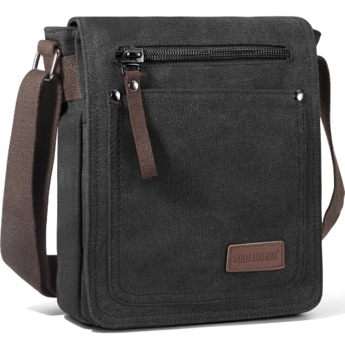 Maletín retro de lona para proteger tu laptop sin perder el estilo casual