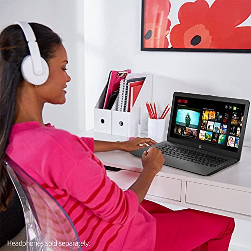 Image of Unknown Brand 2021 Premium 14-inch HD Laptop - Intel Dual-Core Processor Up to 2.6GHz - 4GB RAM - 64GB eMMC Storage - Webcam - Bluetooth - HDMI - Wi-Fi - Brilliant Black - Windows 11 (Renewed)