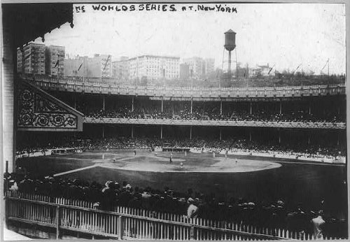 HistoricalFindings Photo: Baseball Park,Polo Grounds During World Series Game,1913,New York,NY,Stadium