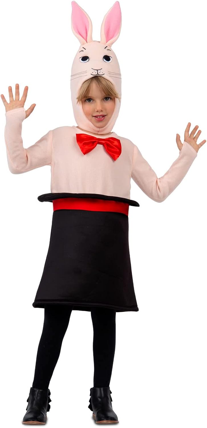 My Other Me disfraz de Conejo en Chistera para infantil talla unica 3 a 6 años 3-6 AÑOS
