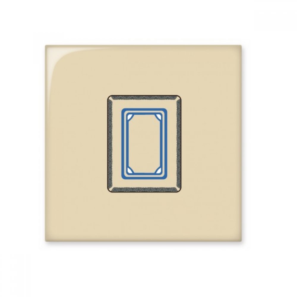 Carreaux céramique Mahjong blanc brillant pour faïence cuisine et décoration murale