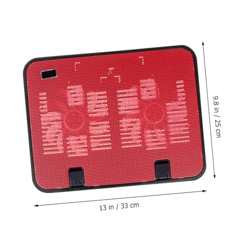 SHINEOFI base refrigerante con doble ventilador USB miniatura 2