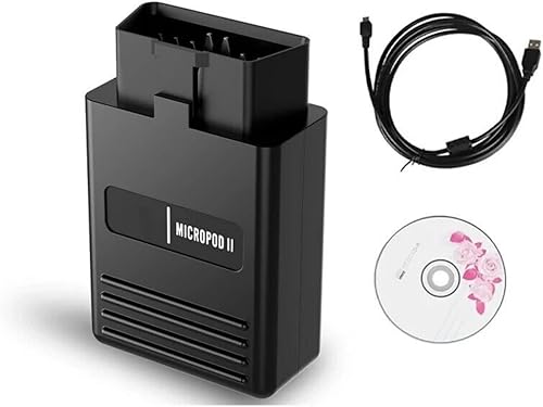 Miniatura 3 de Micropod 2 V17.04.27 MicroPod II Escáner de programación para ChryslerDodgeJeep OBD-2 Herramienta de diagnóstico del coche DBRIII Multi-idiomas