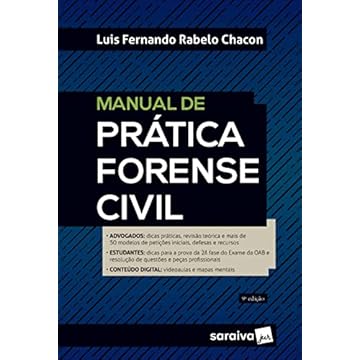 Capa do livro Manual De Prática Forense Civil - 9ª edição 2022