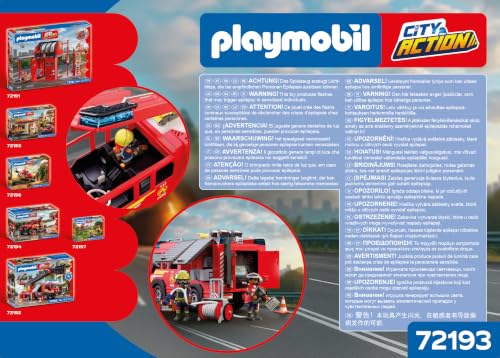 PLAYMOBIL City Action 72193 Camion VSAV de pompiers - vue 9