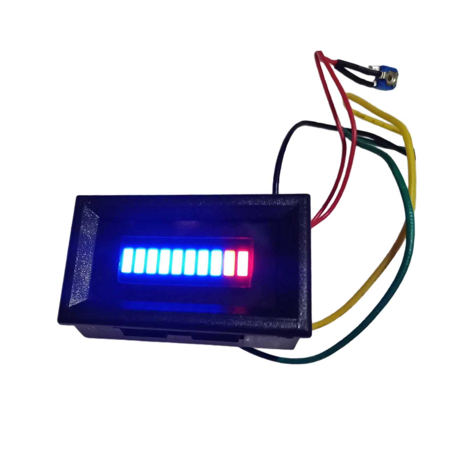 MERISHOPP Fuel Level Gauge Oil Scale Meter Modification Parts 12V for RV Boat Car-image-47