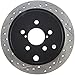 StopTech 127.47029R Sport Drilled/Slotted Brake Rotor (Rear Right), 1 Pack