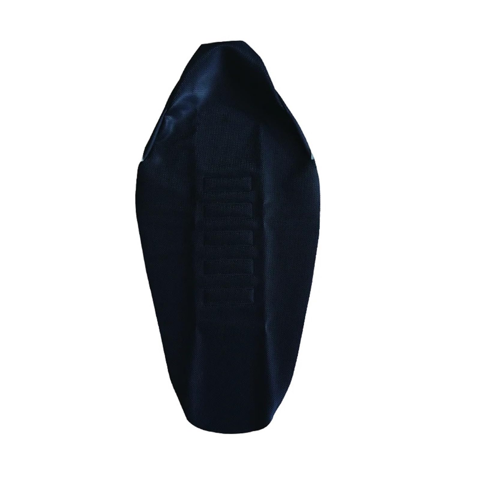 Pacchetto set di cuscini per coprisedili per moto, pinza antiscivolo morbida Coprisedile per moto(Nero)