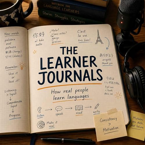 The Learner Journals: Real Language Learning Stories, Tips and Strategies cover art