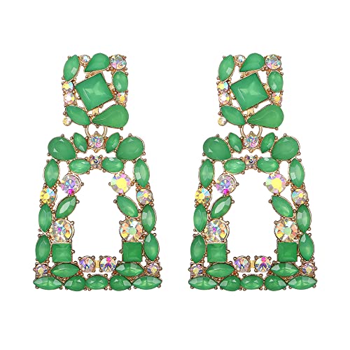 EVER FAITH Große Quadratisch Ohrringe Sommer Strand Stil geometrische...