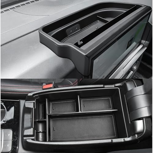 2Packs Center Console Organizer for 2025 Ford Bronco Sport (Not for 2026)