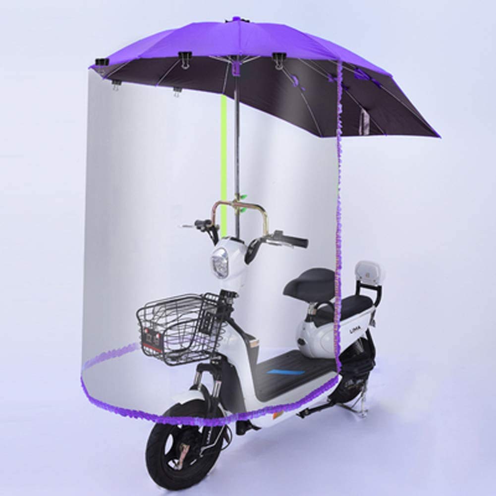 Electric Car Umbrella Canopy, Motorcycle Umbrella Sunshade Rain Cover,  Universal Car Scooter Umbrella, Mobility Sunshade Rain Cover : Amazon.de:  Fashion