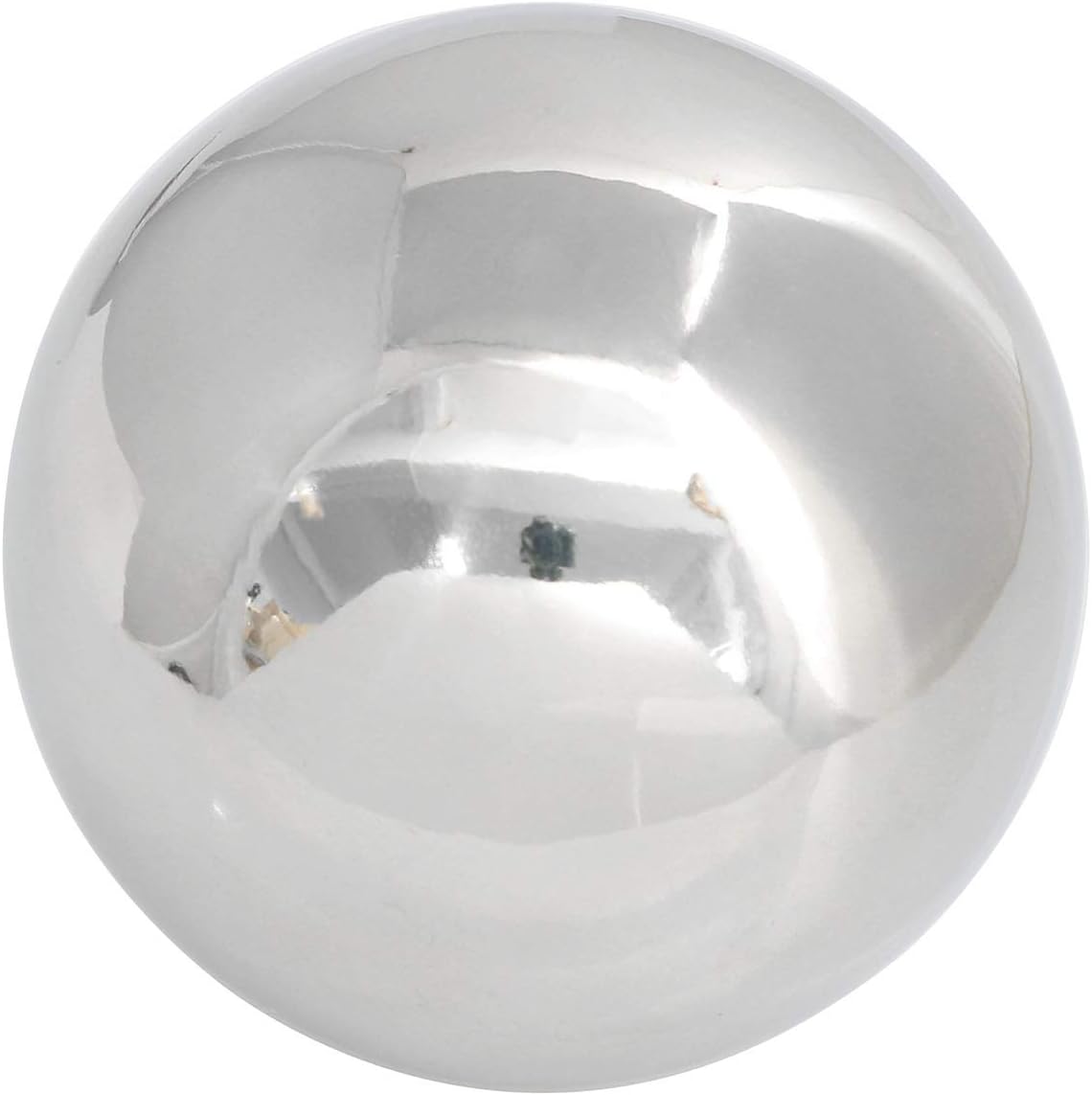 ZYAMY 4 Inch Stainless Steel Ball Sphere Mirror Hollow Ball Home Garden Decoration Supplies