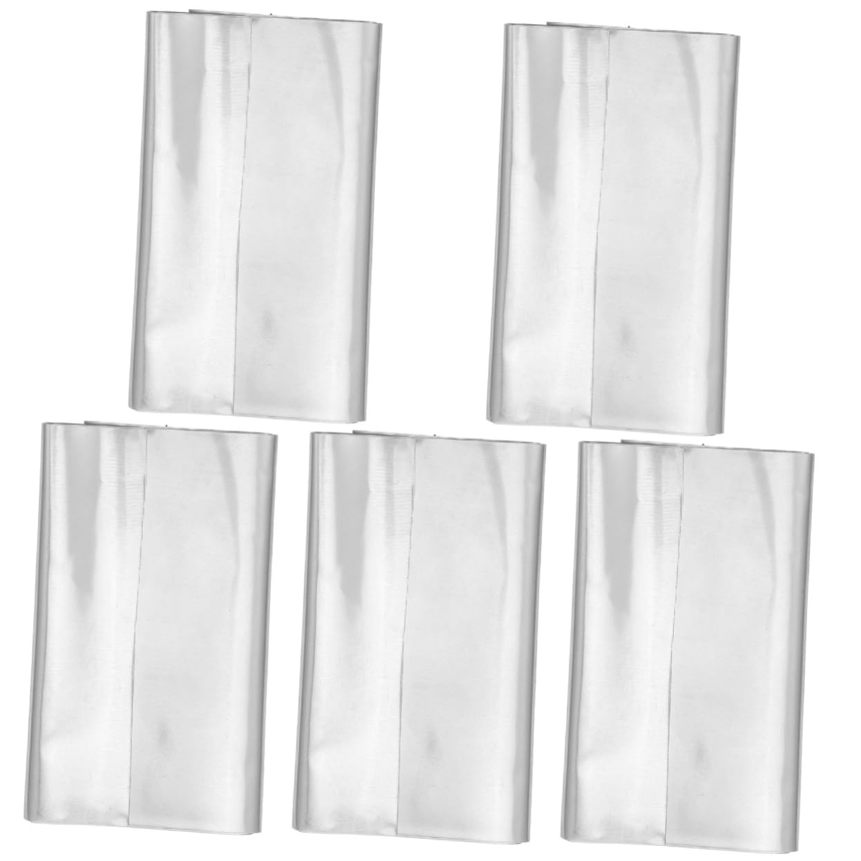 NIYANGLE 5pcs Sheet Zinc Element Plate Zinc Anode Zinc Plating Strips Anode for Zinc Plating Experiment Anode Zinc Electrode Strips Experiment Tools Analysis Test Experimental Supply