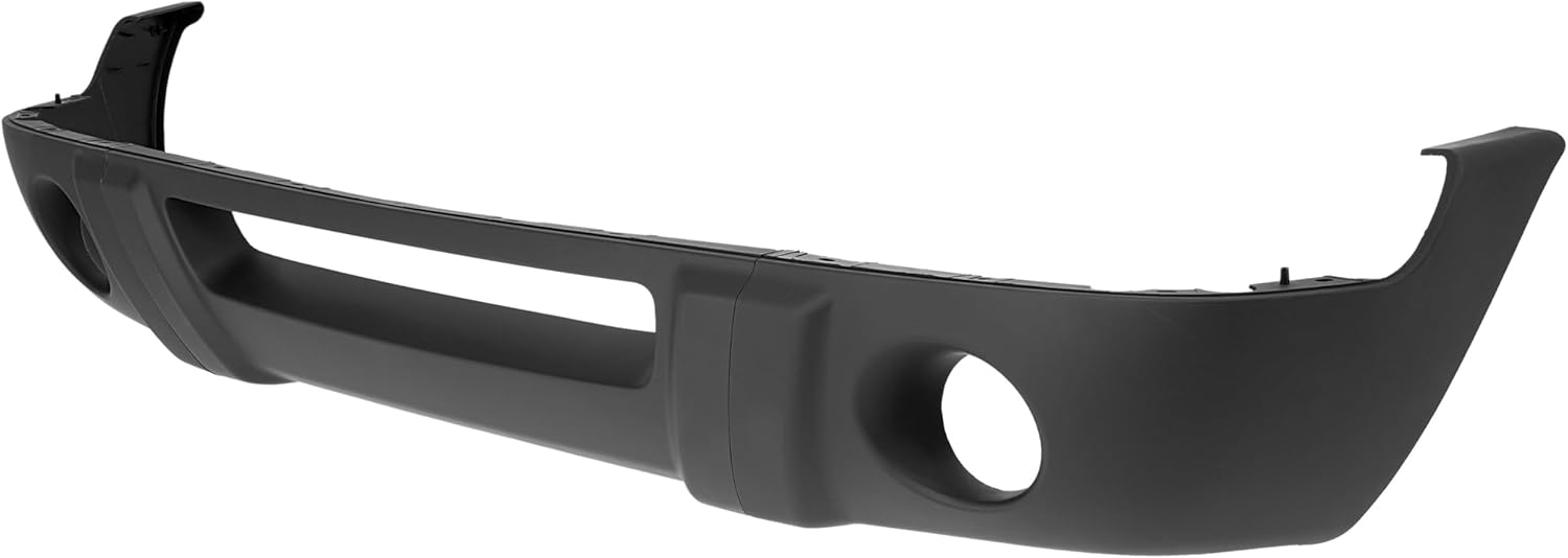 ALMULOO Front Bumper Valance Compatible with 2001-2003 Ford Ranger Edge/XLT 4WD For Models With Fog Lights Direct Replace for 1L5Z17626CAD FO1095189 3Pcs Matte Black