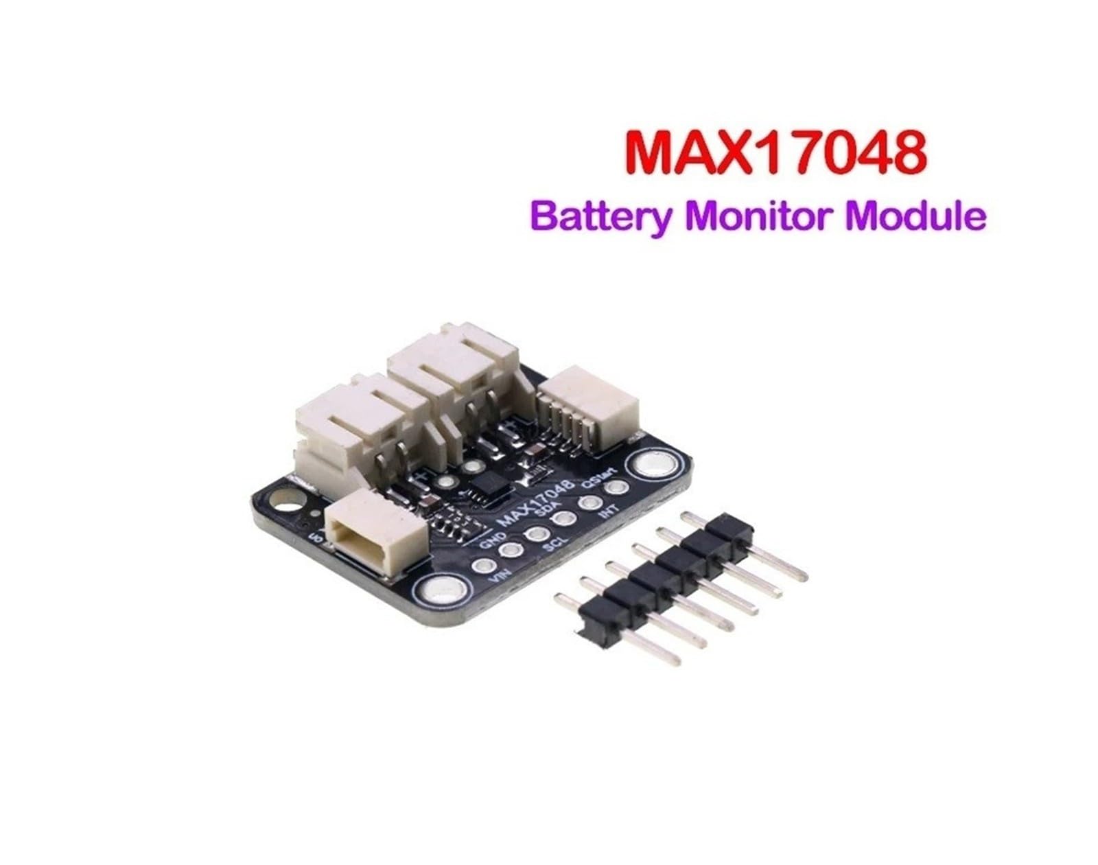 ChuFort MAX17048 Moduł monitora 2,5 V-5,5 V Miernik mocy STEMMA QT I2C