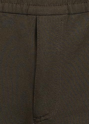 Image of Alan Jones Clothing Mens Washed Jersey Cotton Joggers Pants | Soft Stretch Cotton | Ankle Length with Elastic Hems
