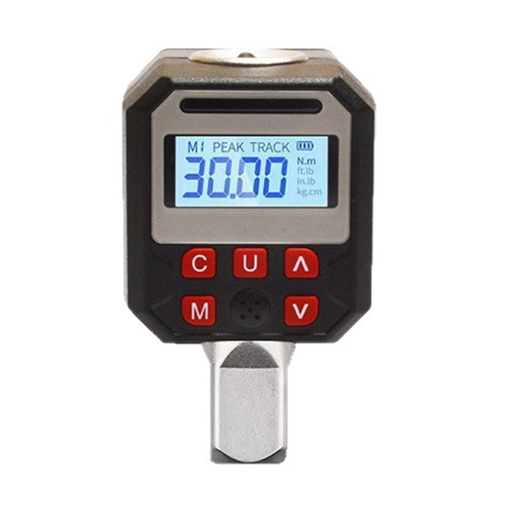 Jnchdghwa Black Digital Torque Meter, Electronic Torque Gauge, Torque Tester High Accuracy, Kg Torque Wrench, High Torque Testing Instrument
