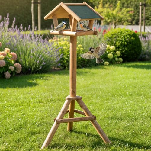 zooprinz stehendes Vogelhaus ohne Ablage – Futterhaus für...